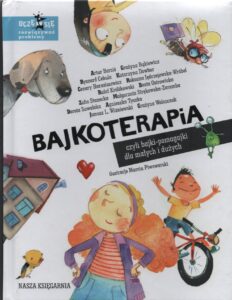 Książka miesiąca - okładka książki "bajkoterapia"